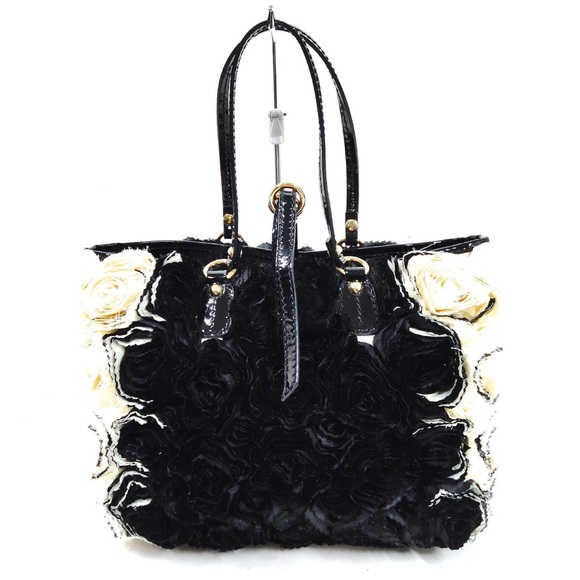 100% Auth. VALENTINO GARAVANI Flower bag. Like new! - Picture 3 of 11